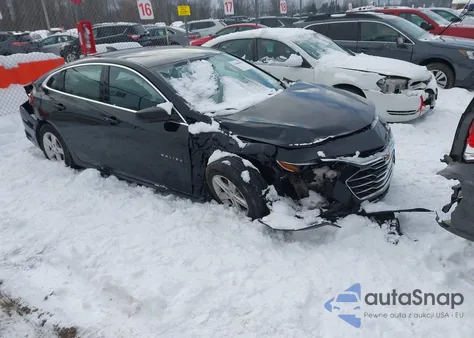 2020 Chevrolet Malibu Fwd Ls z USA, uszkodzony, nr VIN 1G1ZB5ST4LF119136